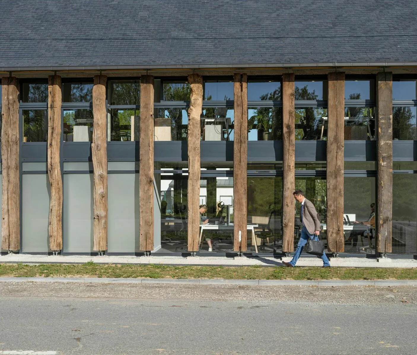 Atelier Loyer ARCHITECTE RENNES Atelier Loyer ARCHITECTE RENNES Bureaux J2 Bruz Atelier LOYER Architectes 11